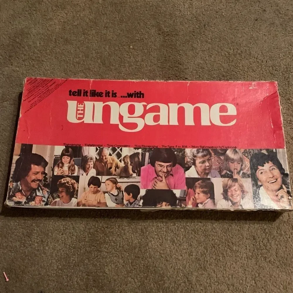 Ungame 1975 Vintage Christian Version Board Game